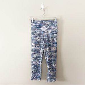 Lululemon True Self Crop II Blurry Belle High Rise